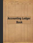 Accounting Ledger Book: Account Led