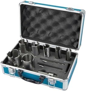 Makita D-51281 TCT Scie-cloche kit – Bleu (10 pièces)