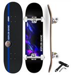 Jaspo Kepler (31” Inches X 8” Inches) 7 Layer Canadian Maple Fully Assembled Professional Skateboard for Kids/Girls/Boys/Youth/Men/Women - Made in India