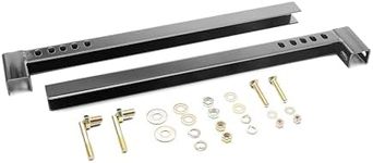 RealTruck Backrack Hardware Kit for use w/ 31" Toolbox, Black, No Drill | 30117TB31 | Fits 2002-2024 RAM 1500/2500/3500