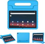 Viahoo Kids Case for Walmart Onn 10.1" Tablet Gen 3 2022 Model 100071485 Shockproof & Kid-Proof Foam Cover Heavy-Duty Durable Case with Handles for Boys Girls, Blue