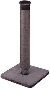 Kazoo Scratch Post for Cats, Charcoal, Large