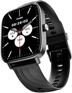 Noise Newly Launched Quad Call 1.81" Display, Bluetooth Calling Smart Watch, AI Voice Assistance, 160+Hrs Battery Life, Metallic Build, in-Built Games, 100 Sports Modes, 100+ Watch Faces (Jet Black)
