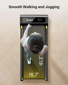 UREVO Under Desk Treadmill – 2.25HP Compact Walking Pad