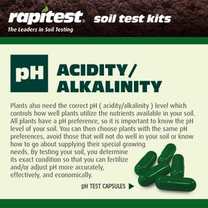 Luster Leaf Soil Test Kit – 20 Tests for pH, Nitrogen, Phosphorus, Potash