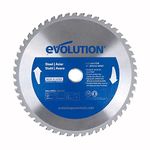 Evolution Power Tools 10BLADEST Steel Cutting Saw Blade, 10-Inch x 52-Tooth, Blue