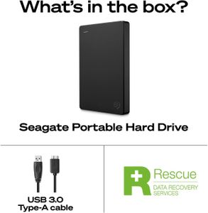 Seagate 2TB Portable External Hard Drive – USB Storage