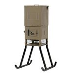 Boss Buck 300lb Stand & Fill Sled Feeder w/Evolution Spin Plate & Solar Panel