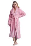 Pink Plush Robe