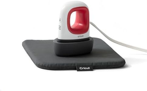 Cricut EasyPress Mini Heat Press + Heat Press Mat - for Pressing Small Objects Like Shoes, Stuffed Animals, Hats & More - 3 Heat Settings & Precision Tip - Compact & Lightweight - Raspberry