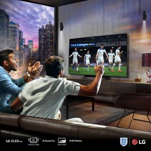 LG 55" OLED 4K Smart TV – Ultra HD HDR, ThinQ AI