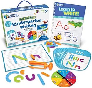 Learning Resources Skill Builders! Kindergarten Writing - 38 Piece Activity Set, Ages 5+ Kindergarten Learning Essential Materials, Alphabet Learning Activities, Kindergarten Homeschool Supplies