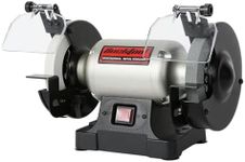 BUCKTOOL 6-Inch 1/3HP Low-Speed Bench Grinder, High Precision Wobble-free Wheel Grinder, TLG-150S