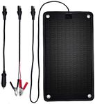 PowerEZ 24Volt 10 Watts Solar Battery Charger for Trolling Motor,Boat, RV & Marine, 0.28 Amp Trickle Solar Charger, Self Regulating-No Experience Plug & Play Design, Dimension:16.149.130.31inch