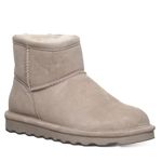 BEARPAW Women's Alyssa Mushroom Size 7 | Women's Ankle Boot | Women's Slip On Boot | Comfortable Winter Boot