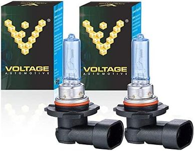 9005 HB3 Headlight Bulb Halogen Bulb Polarize White Upgrade 12V 60W P20d for DRL High Beam Low Beam Driving Fog Light (2 Pack) - Voltage Automotive