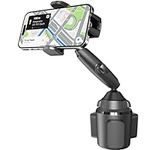APPS2Car Phone Mount for Car Cup Holder Upgraded Version Adjustable Long Arm Solid Truck Cupholder Phone Mount Compatible with All iPhone 15 Pro Max 14 13 12 11 SE Samsung Galaxy Android Smartphones