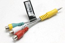Gender Cable DC to RCA Cable AV Adapter Fit for BN39-02189A HG55NE890UF UN40K6250AF UN40KU6290F UN40KU6300F UN40KU7000F UN43KU6300F for Samsung LED TVs