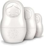 Fred & Friends M-CUPS Matryoshka Measuring Cups, Set of 6, White