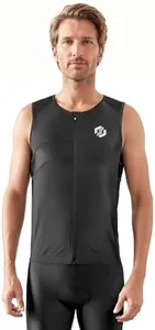 SLS3 Tri Top Men - Sleeveless Mens Triathlon Top – PRO Premium FX Material - 3 Pocket Triathlon Shirts for Men