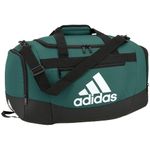 adidas Unisex Defender 4 Small Duffel Bag, Team Dark Green, One Size, Defender 4 Small Duffel Bag