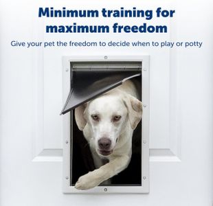 PetSafe Medium Aluminium Pet Door – Durable, Easy Install