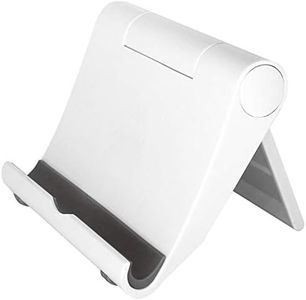 Support Telephone Bureau Portable Noir Pose Téléphone Pliable 360° Porte Smartphone Ajustable pour iPhone et Android Phone
