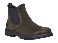 UGG Men's Biltmore Chelsea Boot, Dark Olive Suede, 10 UK