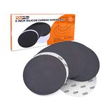 6 Inch (150mm) 1500 Grit High Performance Waterproof Hook & Loop Sanding Discs Heavy Duty Silicon Carbide Round Flocking Sandpaper for Wet/Dry Sanding Grinder Polishing Accessories, 20-Pack