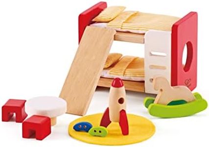 Hape E3456 Dollhouse Child’s Bedroom Furniture 14 Pieces