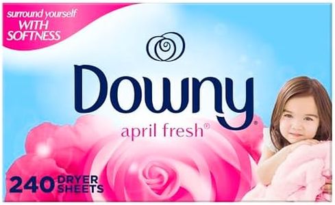 Downy Dryer Sheets Laundry Fabric Softener, April Fresh, 240 count