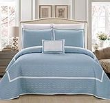 Chic Home 8 Piece Mesa Quilt Cover 