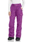 ARCTIX Women's Snow Sports Insulated Cargo Pants, Plum, X-Large