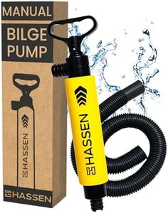 Manual Bilge Pump for Boats & Kayaks - Marine Safety, Emergency Equipment