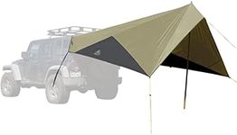 Kelty Waypoint Tarp, Car Camping and Tailgating Shelter, Universal Vehicle Mount