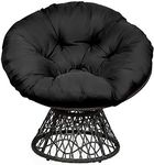 SFAREST Rattan Papasan Chair, 360°S