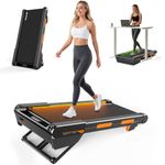 Vitalwalk Walking Pad with Auto Incline, Under Desk Treadmill for Home Office, Portable Incline Walking Pad, 3.0HP Quiet Brushless, 350lbs Capacity Wide Belt, Vertical Storage, Apollo 11 Elite Black