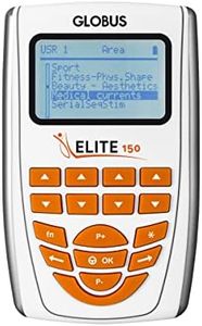 GLOBUS | Elite 150, Électrostimulateur à 4 canaux, 150 programmes pour Le Sport, Le Fitness et Les traitements de beauté, Courants de Stimulation avec des Effets drainants