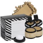 JARGOD Root touch up powder Hairline Powder for root cover up temporary root concealing powder for Women & Men, for instant gray hair cover up (Dark Blonde, 0.14 Ounce (Pack of 2))