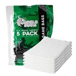 Koola Buck - Deer & Elk Game Bags Hunting. Complete your Field Processing Kit with Five 60" Sturdy Stretchable Elk Quarter Bags for Meat. Extra Lightweight & Vacuum Sealed Big Game Bags for Easy Carry