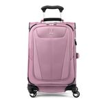 Travelpro Maxlite 5 Softside Expandable Luggage with 4 Spinner Wheels, Lightweight Suitcase, Men and Women, Orchid Pink Purple, Carry-on 19-Inch, Wheel (401176730)