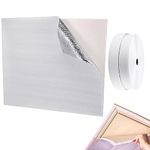 2 Packs Attic Door Insulation Cover Attic Fan Cover with 5m Sticker Seal Attic Vent Insulation Cover for Winter Summer