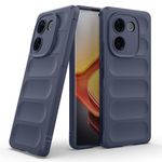 Zapcase Back Case Cover for iQOO Z9s Pro 5G | Compatible for iQOO Z9s Pro 5G Back Cover | Liquid Silicon Magic Case for iQOO Z9s Pro 5G with Camera Protection | Sapphire