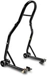 Venom Motorcycle Rear Wheel Swingarm Paddle Lift Stand for Yamaha, Honda, Kawasaki, Suzuki, Ducati, BMW - Sport Street Bike Motorcycle, Black (SMI3011)