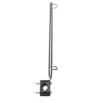 JenNiFer 15" Boat Flag Pole Holder 7/8"- 1" Rail Mount Adjutable Stainless Steel Marine