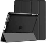 JETech Case Compatible with iPad 2 3 4 (2012/2011 Model), Smart Cover with Auto Sleep/Wake (Black)