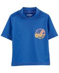 OshKosh B'Gosh Boys' Rashguard, Blue, 4T