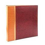 Kenro Grace Classic Photo Album 100 Pages Traditional 29x32cm Red Faux Leather Non-Adhesive Pages - KD103RD