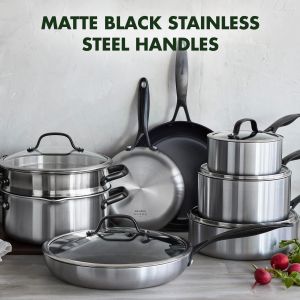GreenPan Venice Pro 13-Piece Cookware Set – Non-Stick Pots & Pans
