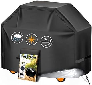 Aoretic Grill Cover, 72 inch BBQ Gas Grill Cover for Outdoor Grill, Charbroil Grill Cover Barbecue Waterproof, Anti-UV for Weber Char-Broil Monument, Dyna-glo Nexgrill Spun Polyester